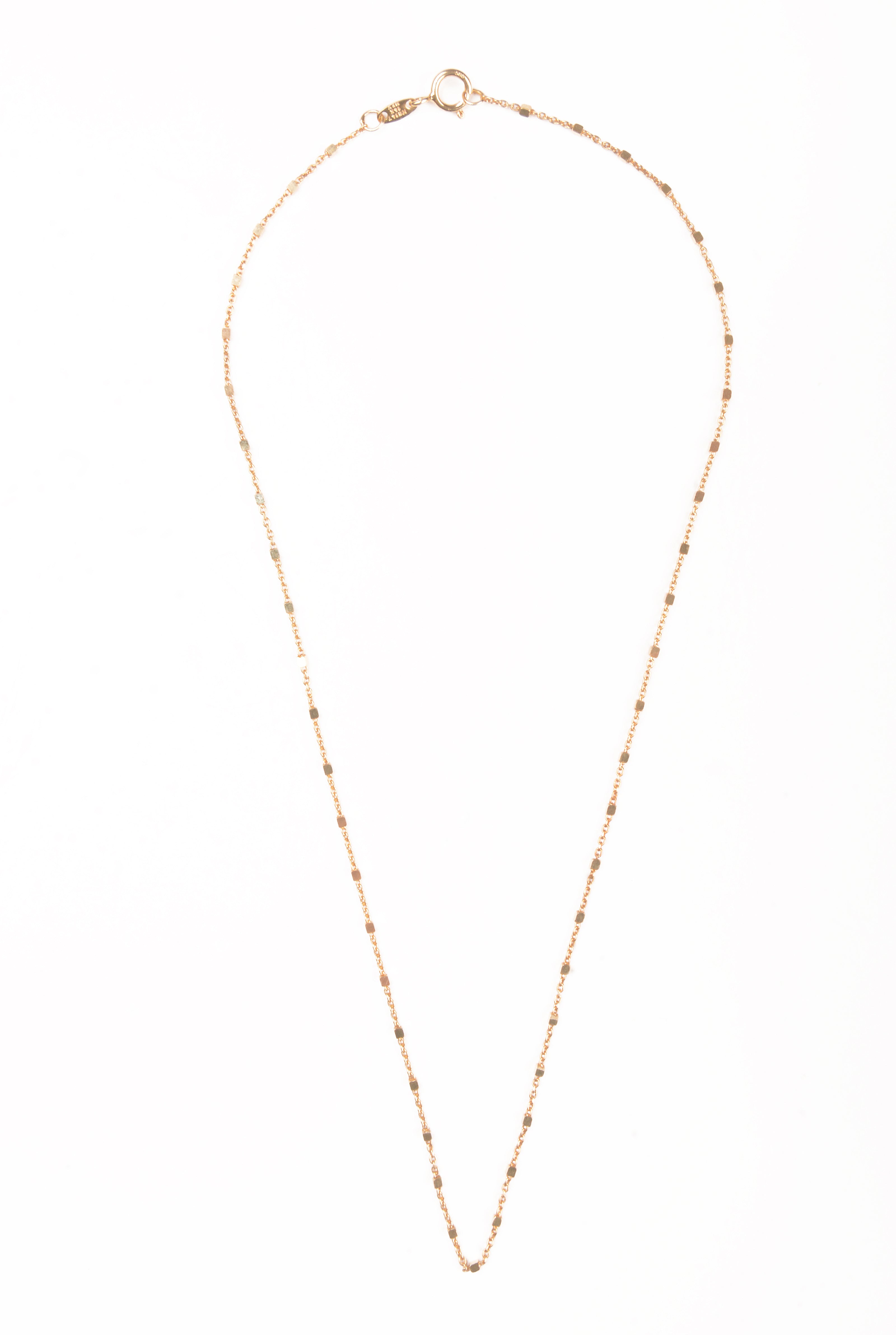 Gargantilla de cubos 14K