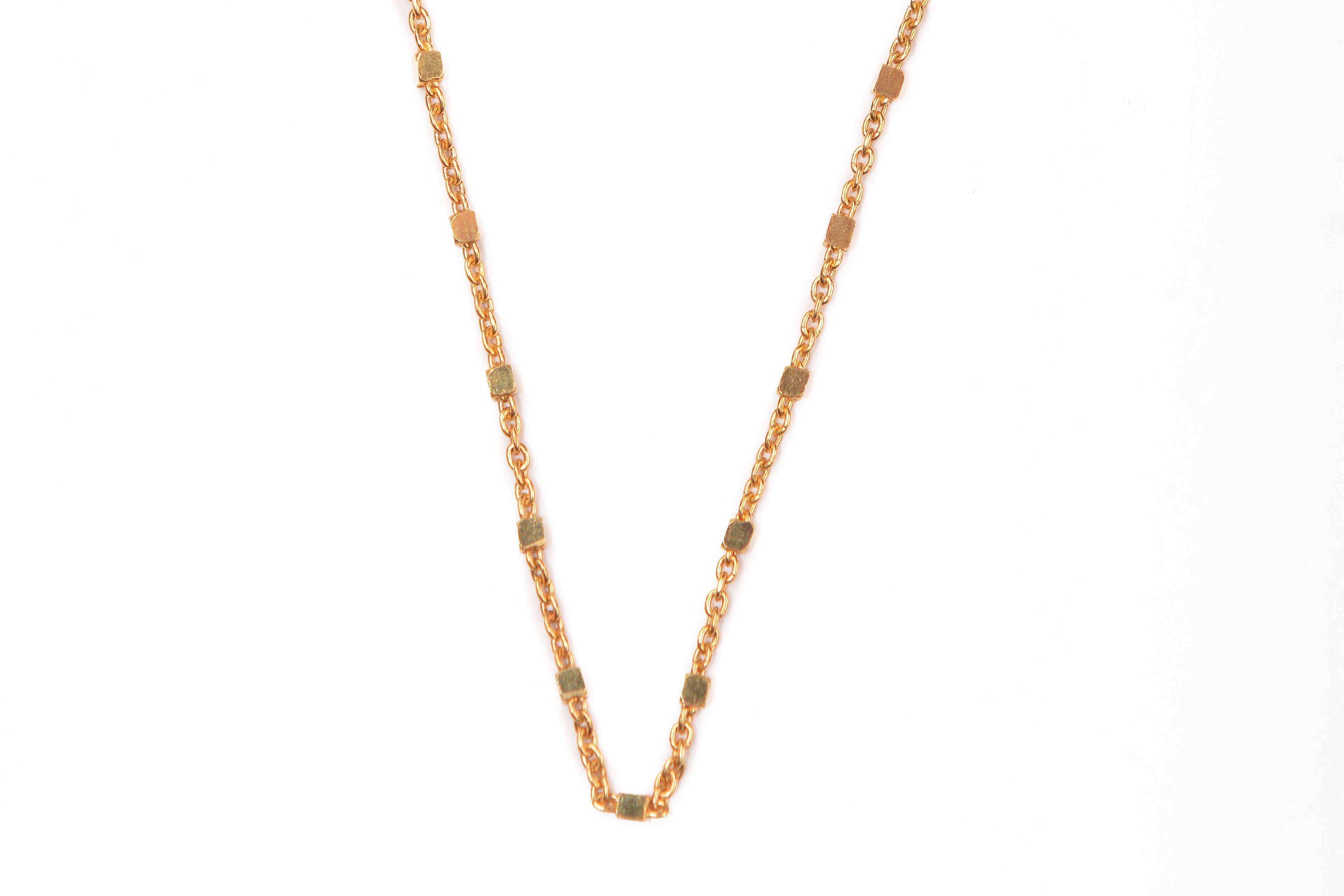 Gargantilla de cubos 14K