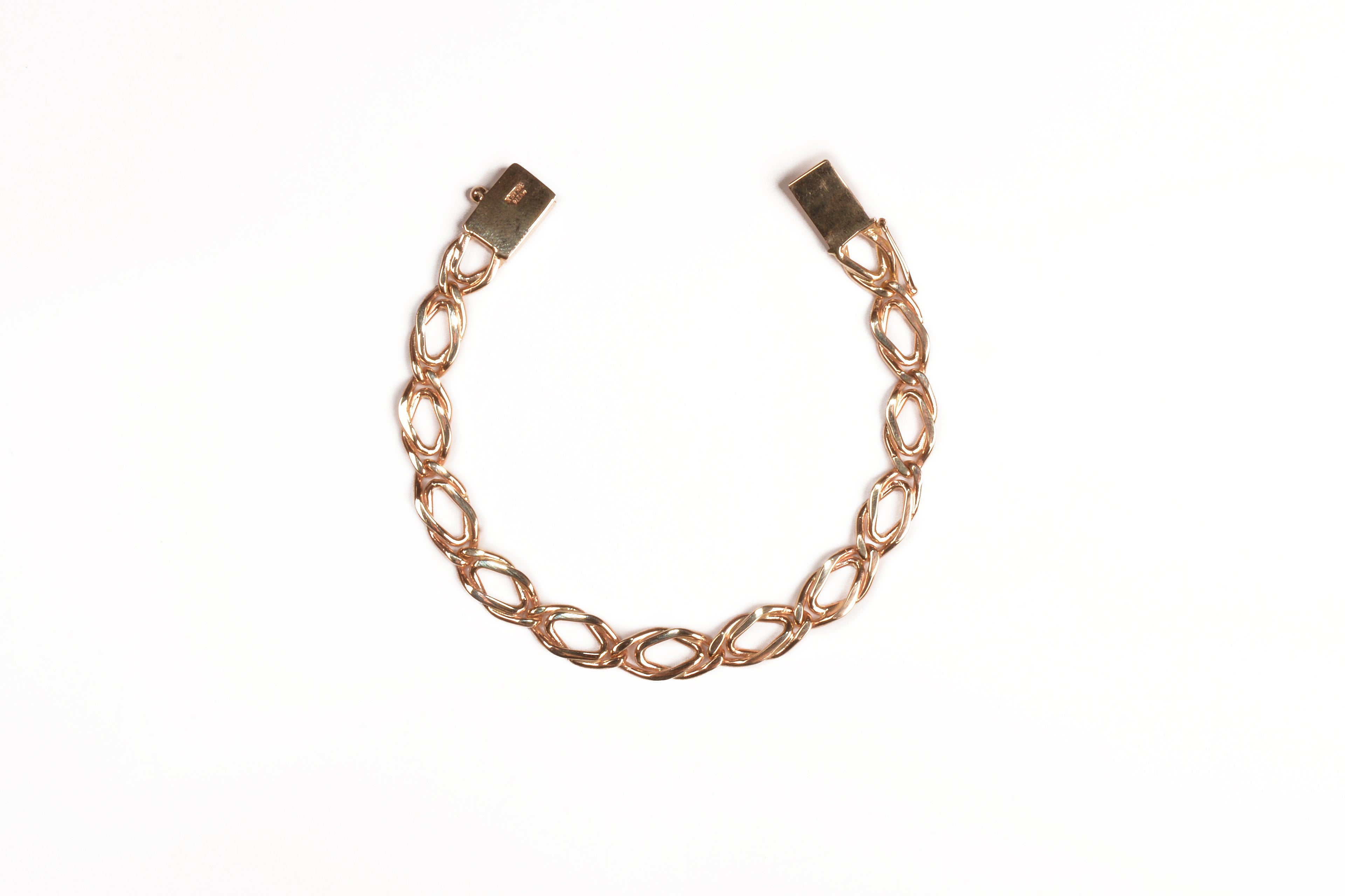 Pulsera de cadena Barbada (Mariner) gruesa