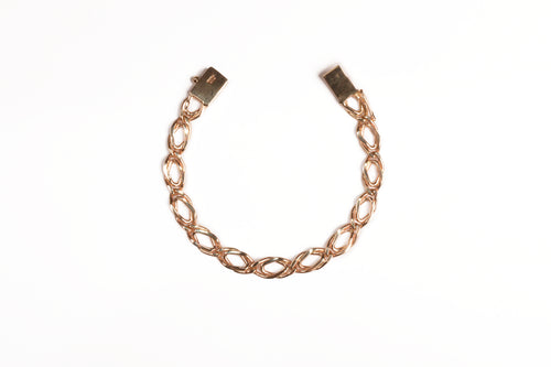 Pulsera de cadena Barbada (Mariner) gruesa