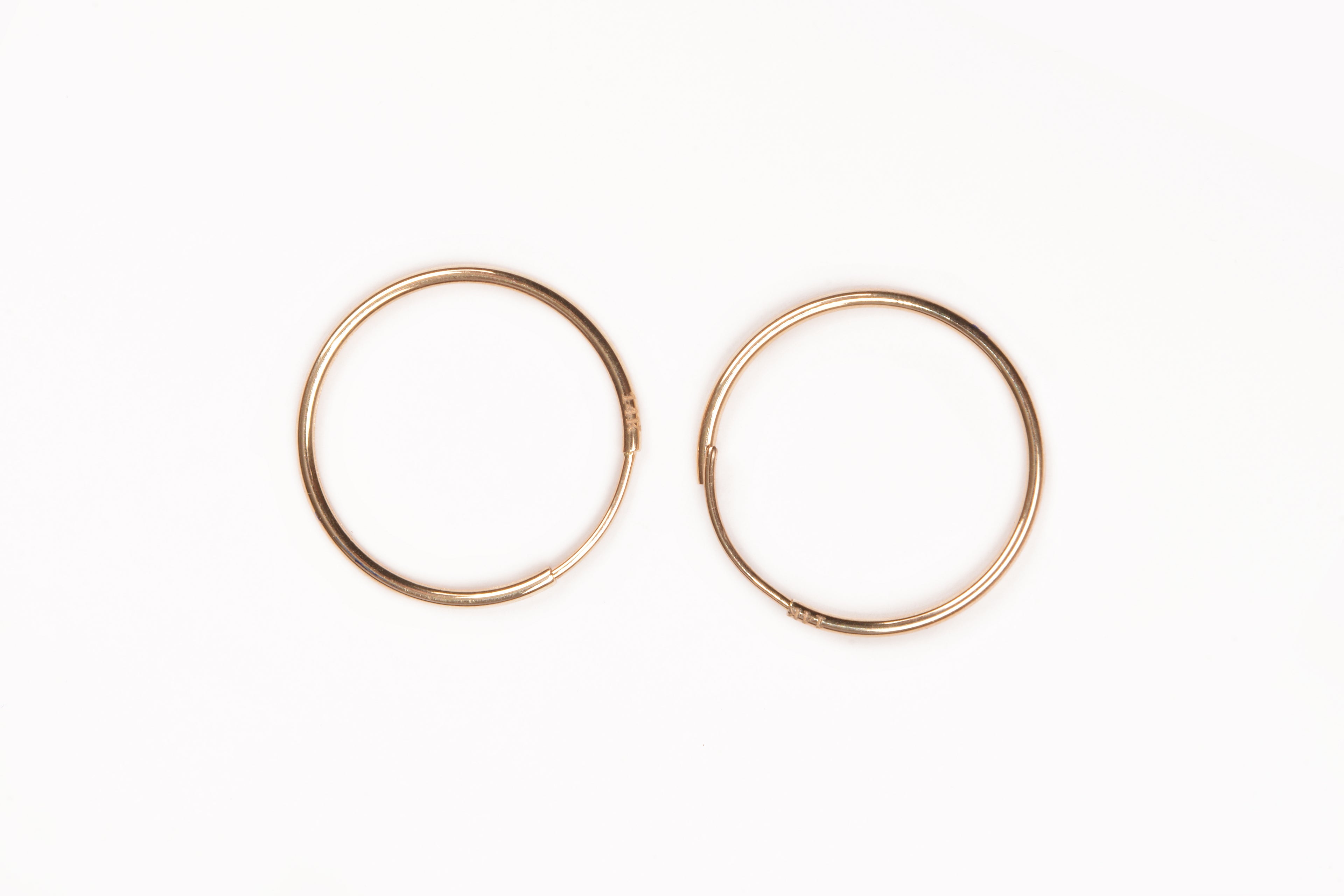 Arracadas pequeñas 14K